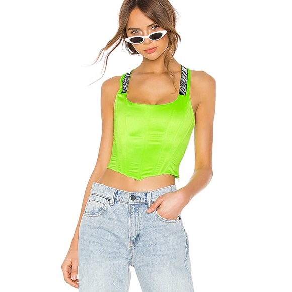 I.AM.GIA Tops - I.AM.GIA Siobhan neon corset BNWOT